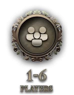 1 to 6 players