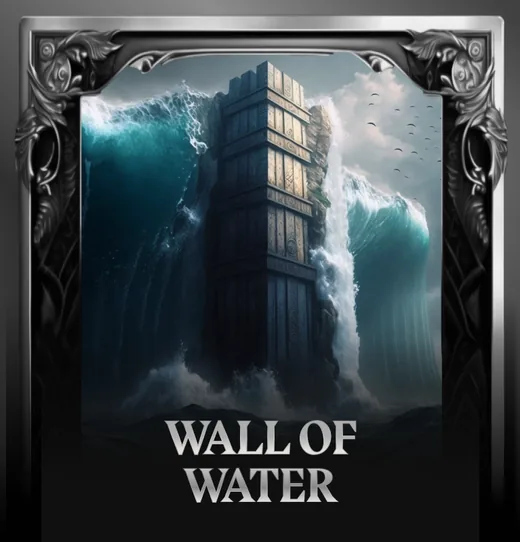 Wall of Water defense card
